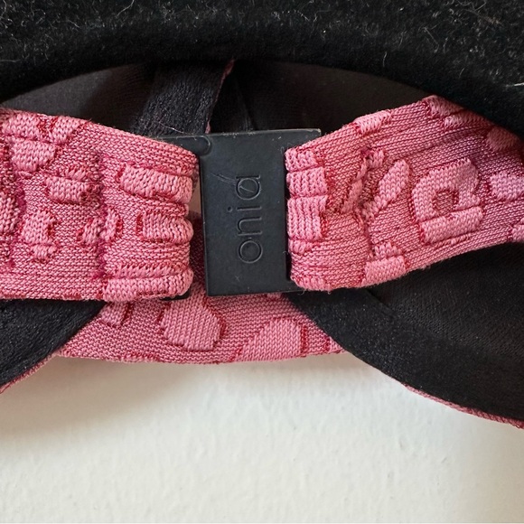 Onia Dalia Textured Leopard Bikini Top & Lily Leopard Bikini Bottom Size S - Picture 11 of 12